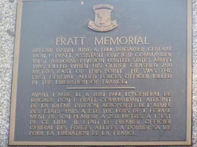 Mémorial Brigadier Pratt-Hiesville-utah beach-101 airborne