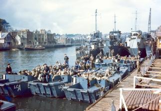 marine-embarquement en angleterre-1944