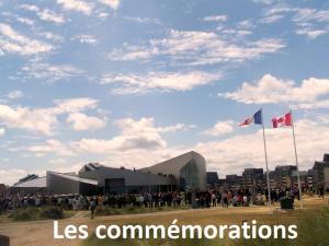 Photos des commémorations des anniversaires du débarquement allié en Normandie.