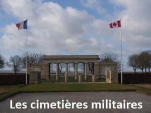 Les cimetières militaires du débarquement allié en Normandie en juin 1944.