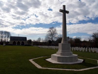 cimetière militaire d'hermanville/mer-normandie