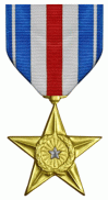 Silver star-medal