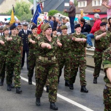 Défilé des cadets Britanniques