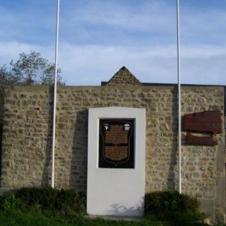 Plaque dédiée à la 101st Airborne US