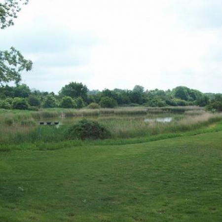 l'étang près du pont levant de Bénouville