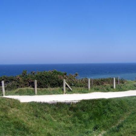 Le sentier du colonel Rudder sur la pointe du Hoc