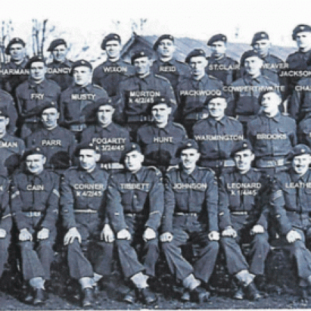 les hommes du 2nd Battalion Ox & Bucks