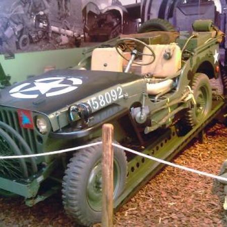 Jeep du mémorial Pégasus de Ranville