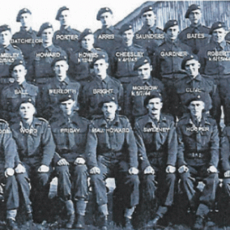 les hommes du 2nd Battalion Ox & Bucks