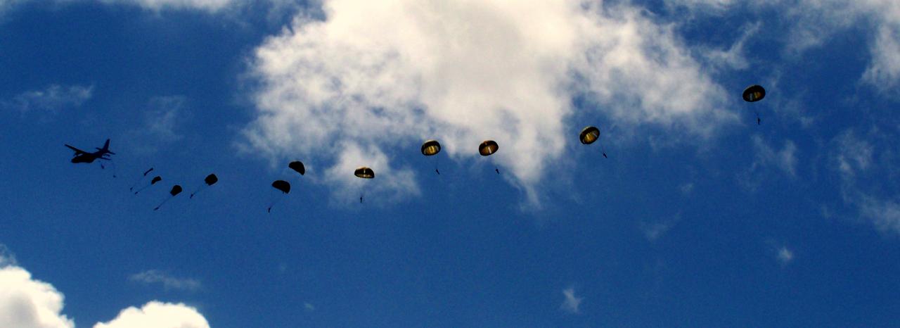 parachutage La Fière