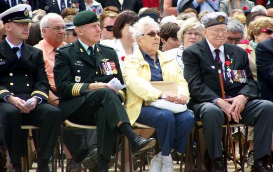 commémorations du débarquement allié en Normandie le 6 juin 1944