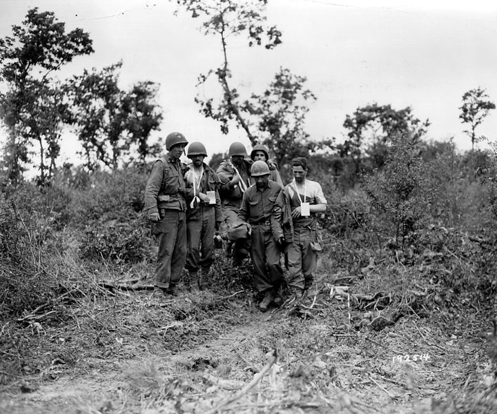 720px blesses americains peripherie de l haye du puits guerre des haies