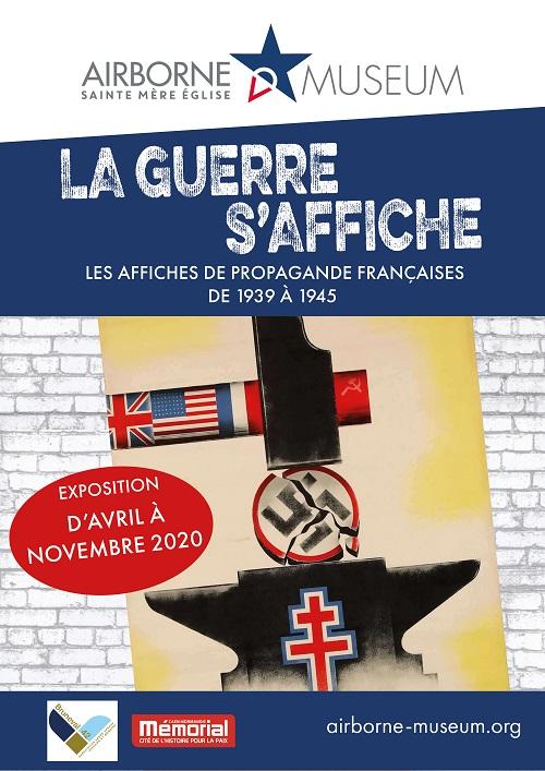 Affiche expo propagande la guerre saffiche