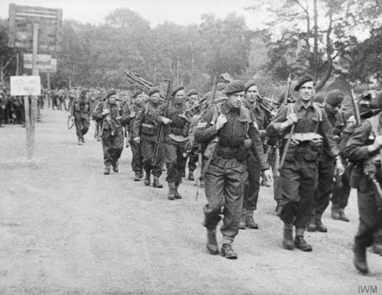 N°4 Commando avant embarquement-juin 1944