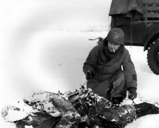 101st us airborne-bastogne-janvier 1945