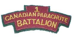 Canadian parachute corps cloth badge1