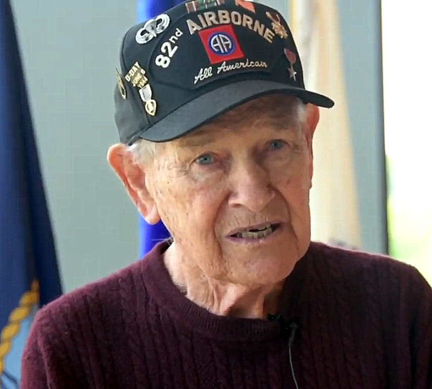 don jakeway, vétéran du D-Day avec la 82nd US Airborne