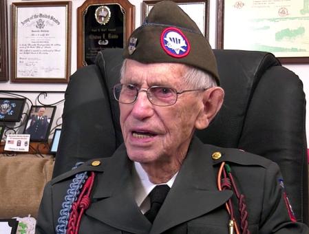 Clinton Riddle 325th GIR 82nd US Airborne en normandie en 1944