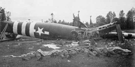 Crash horsa-utah beach-dday