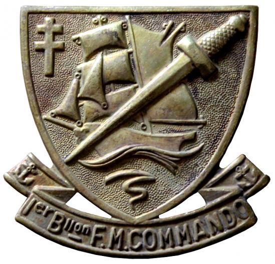 Insigne du 1er bataillon de fusiliers marins commandos