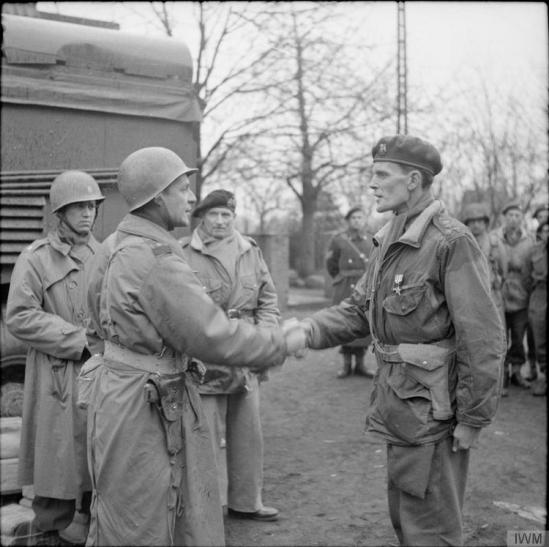 brigadier James Hill - 6th airborne - 1945