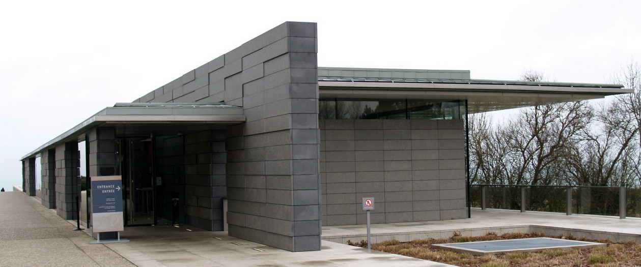 visitor center-cimetière militaire américain-normandie