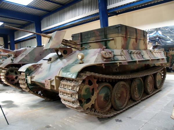 Bergepanther-blindé dépannage allemand
