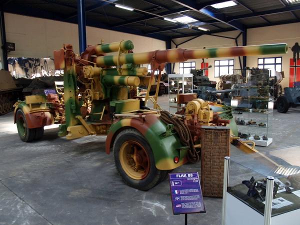flak 88- canon antiaérien allemand