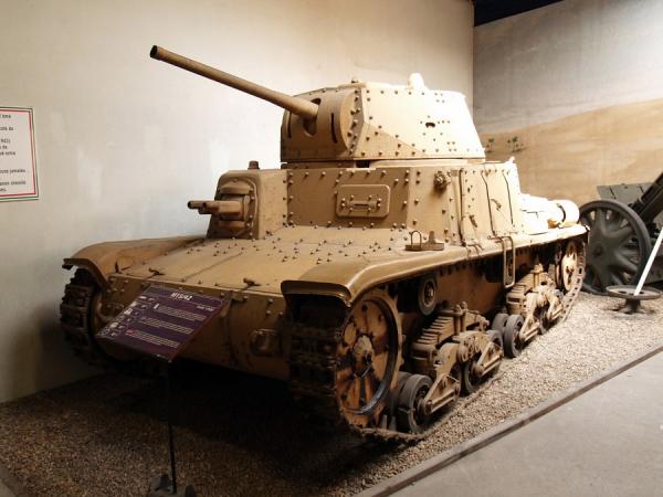 char italien-M1 5/42-WW2