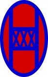 Patch 30th infantry division