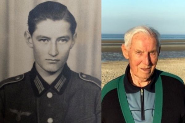 paul Golz, vétéran allemand du débarquement en normandie le 6 juin 1944