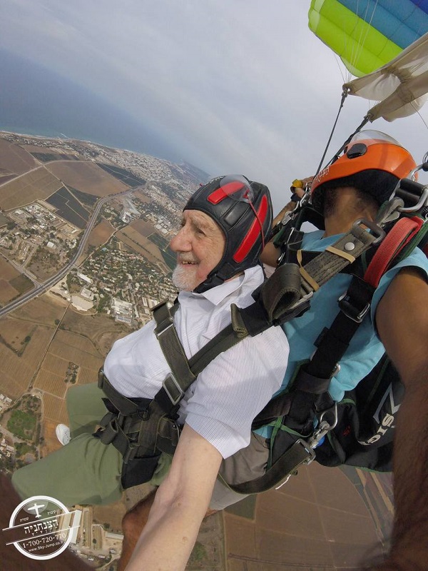 Walter Bingham-saut en parachure-ww2